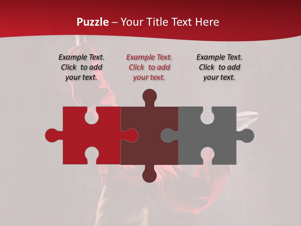 Sporty Muscular Grace PowerPoint Template