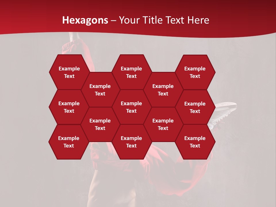 Sporty Muscular Grace PowerPoint Template