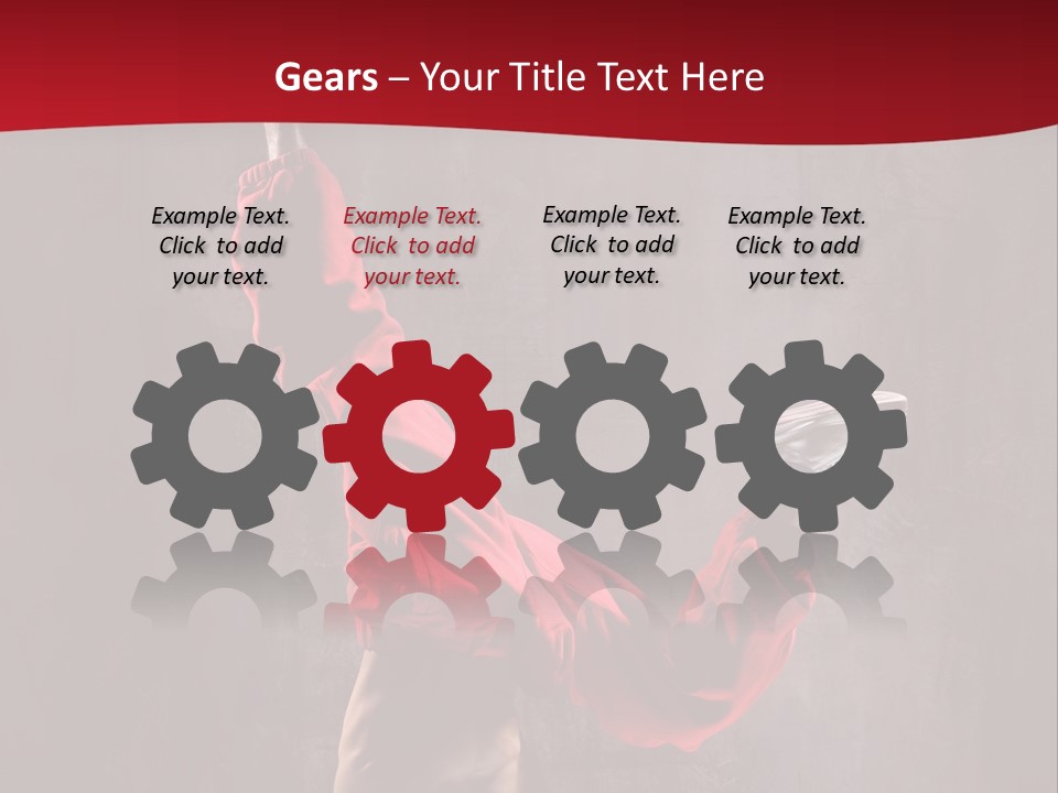 Sporty Muscular Grace PowerPoint Template