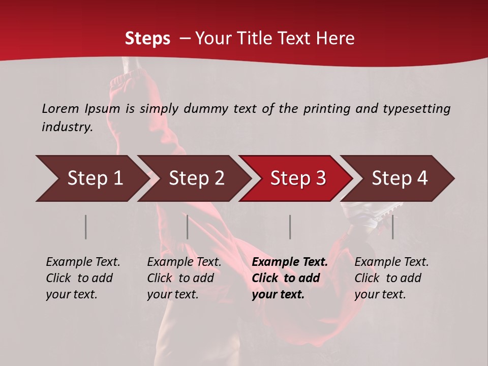 Sporty Muscular Grace PowerPoint Template