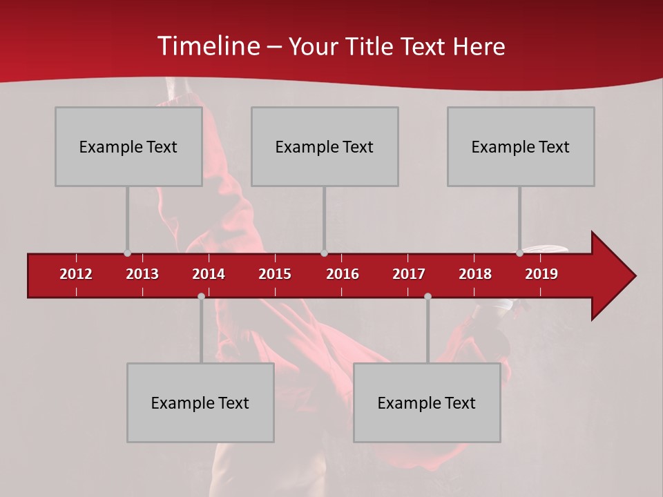 Sporty Muscular Grace PowerPoint Template
