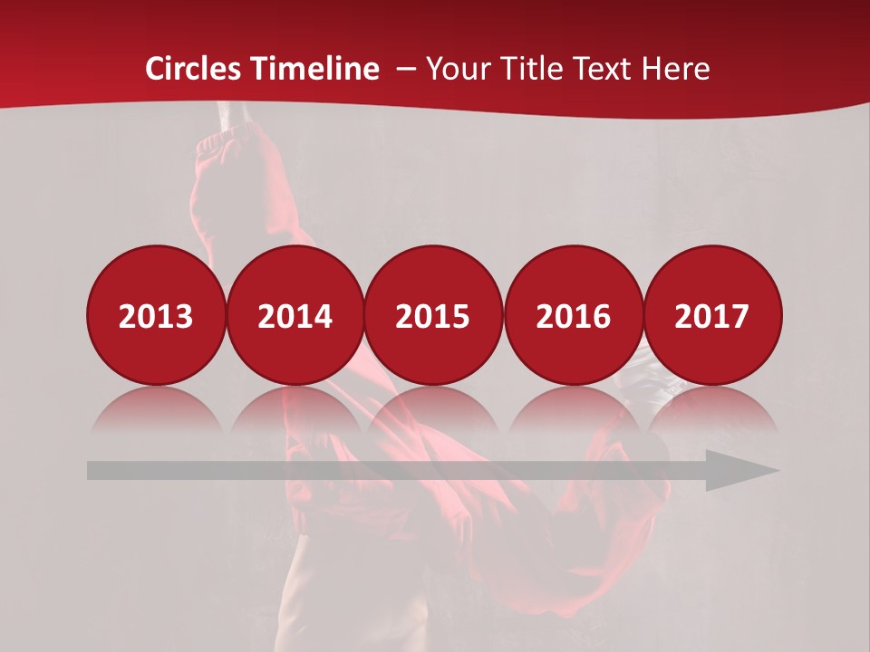 Sporty Muscular Grace PowerPoint Template