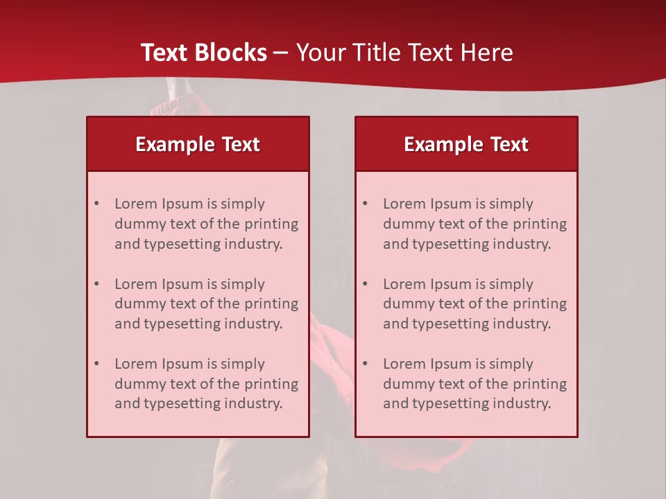 Sporty Muscular Grace PowerPoint Template