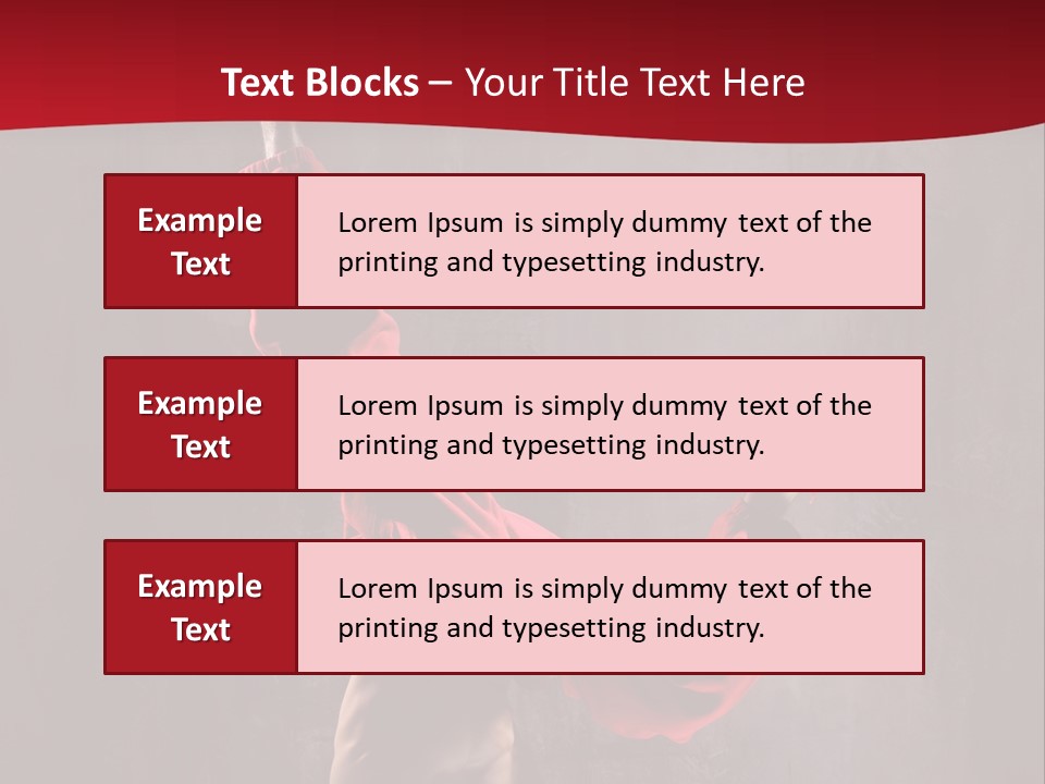 Sporty Muscular Grace PowerPoint Template