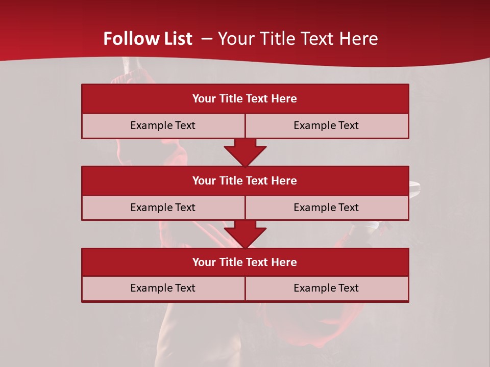 Sporty Muscular Grace PowerPoint Template
