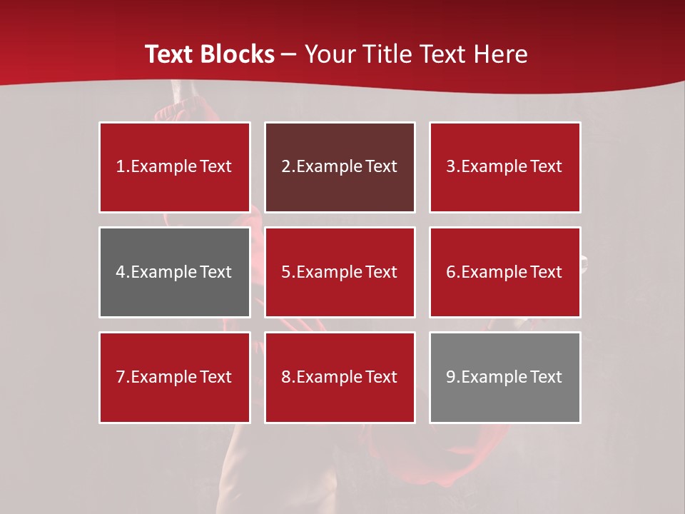 Sporty Muscular Grace PowerPoint Template