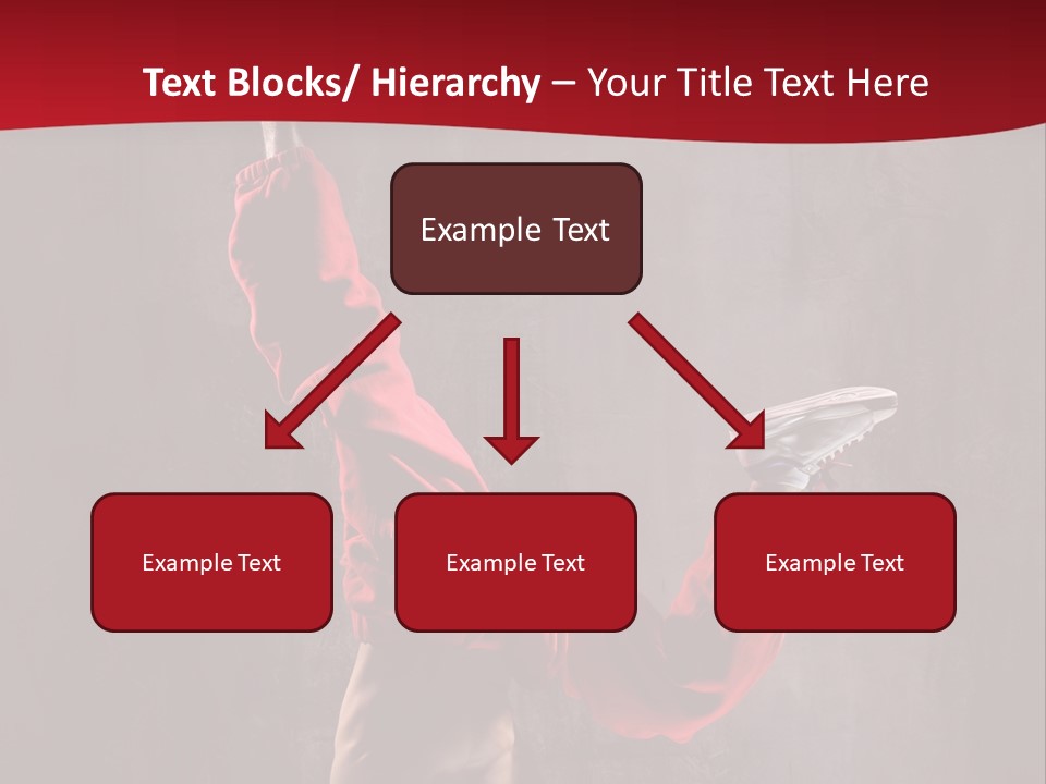 Sporty Muscular Grace PowerPoint Template