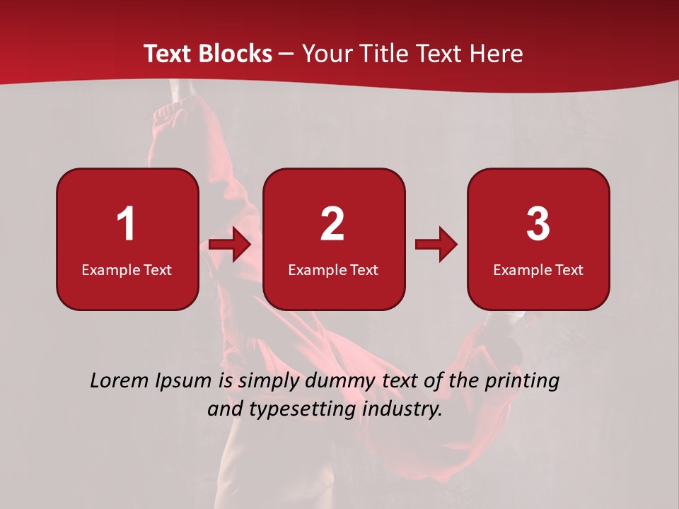 Sporty Muscular Grace PowerPoint Template