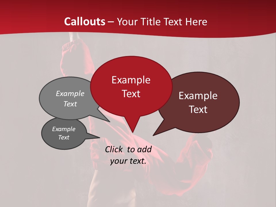 Sporty Muscular Grace PowerPoint Template