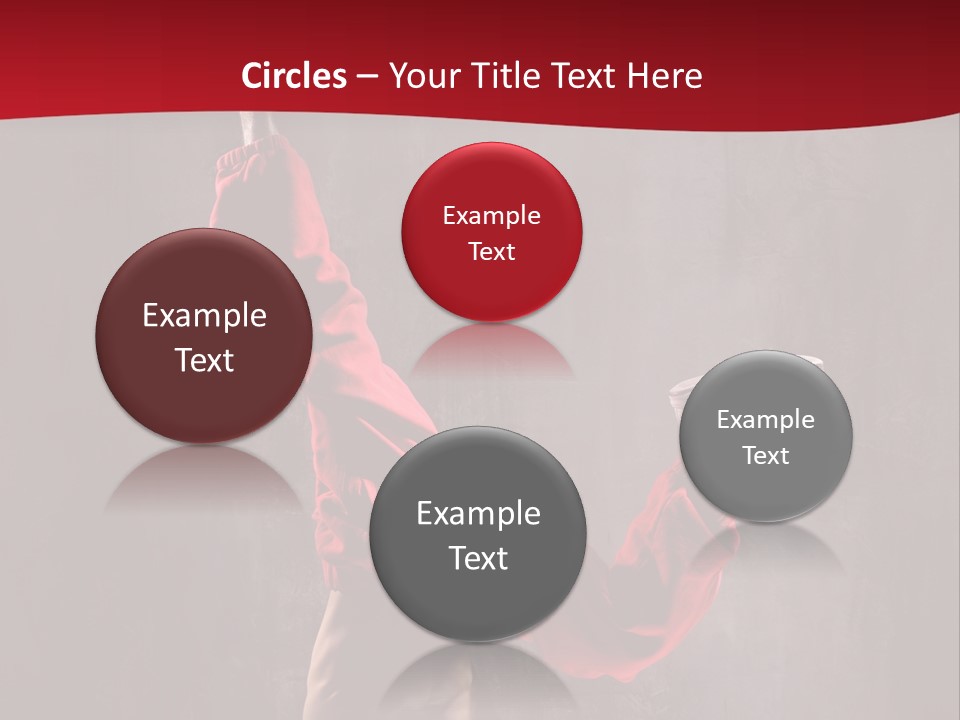 Sporty Muscular Grace PowerPoint Template