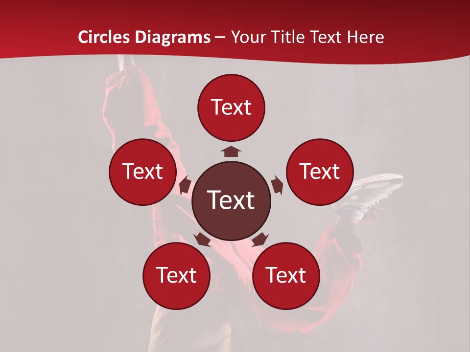 Sporty Muscular Grace PowerPoint Template