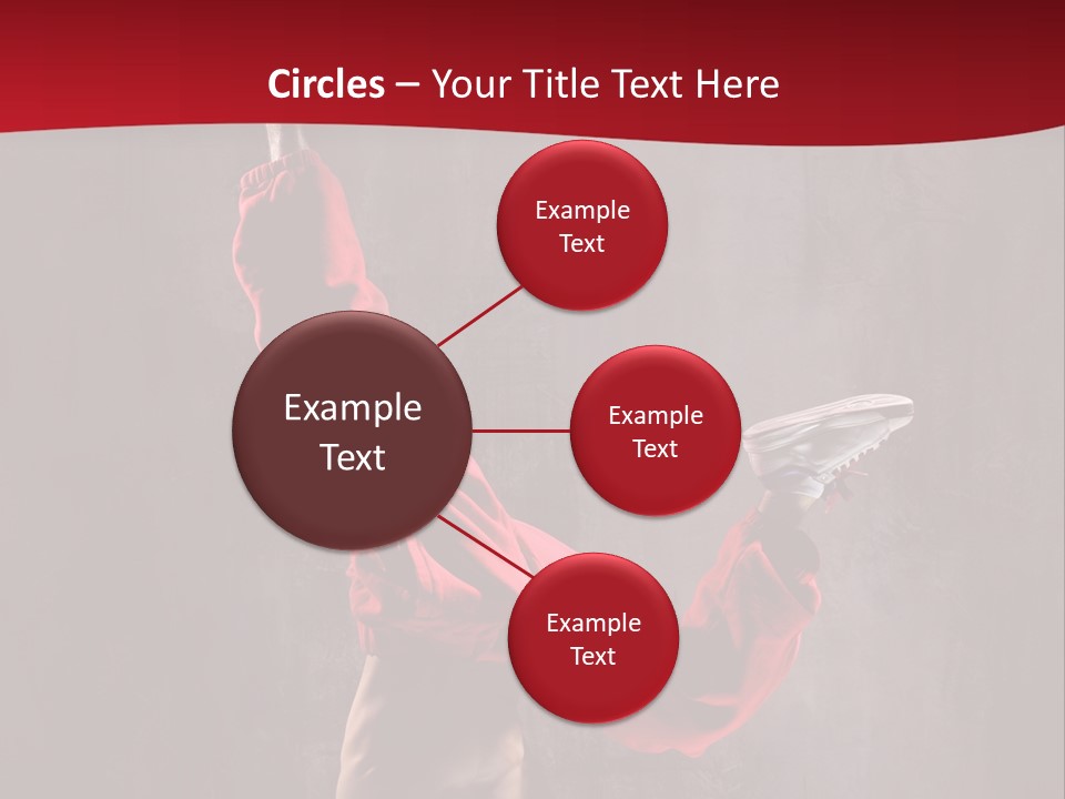 Sporty Muscular Grace PowerPoint Template