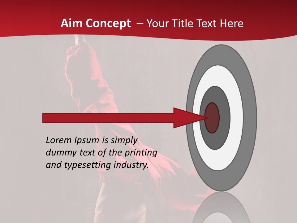 Sporty Muscular Grace PowerPoint Template