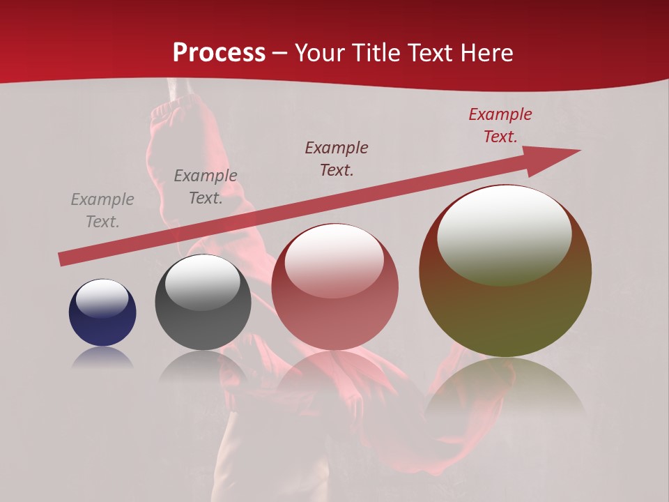 Sporty Muscular Grace PowerPoint Template