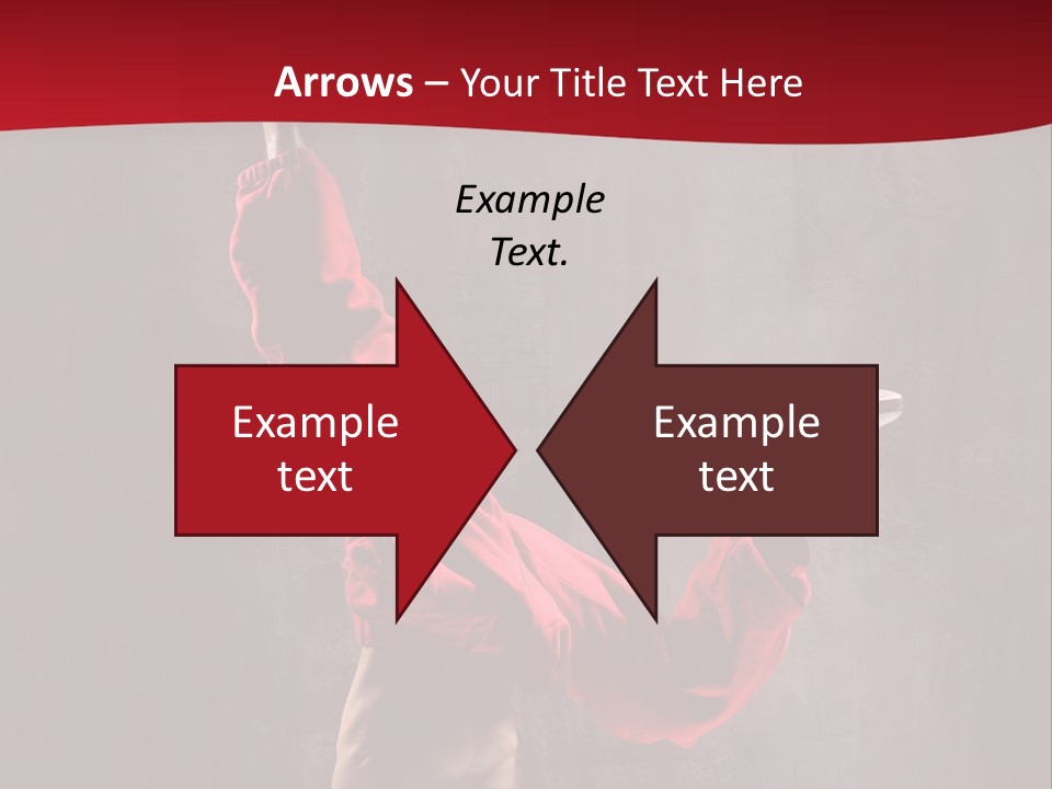 Sporty Muscular Grace PowerPoint Template