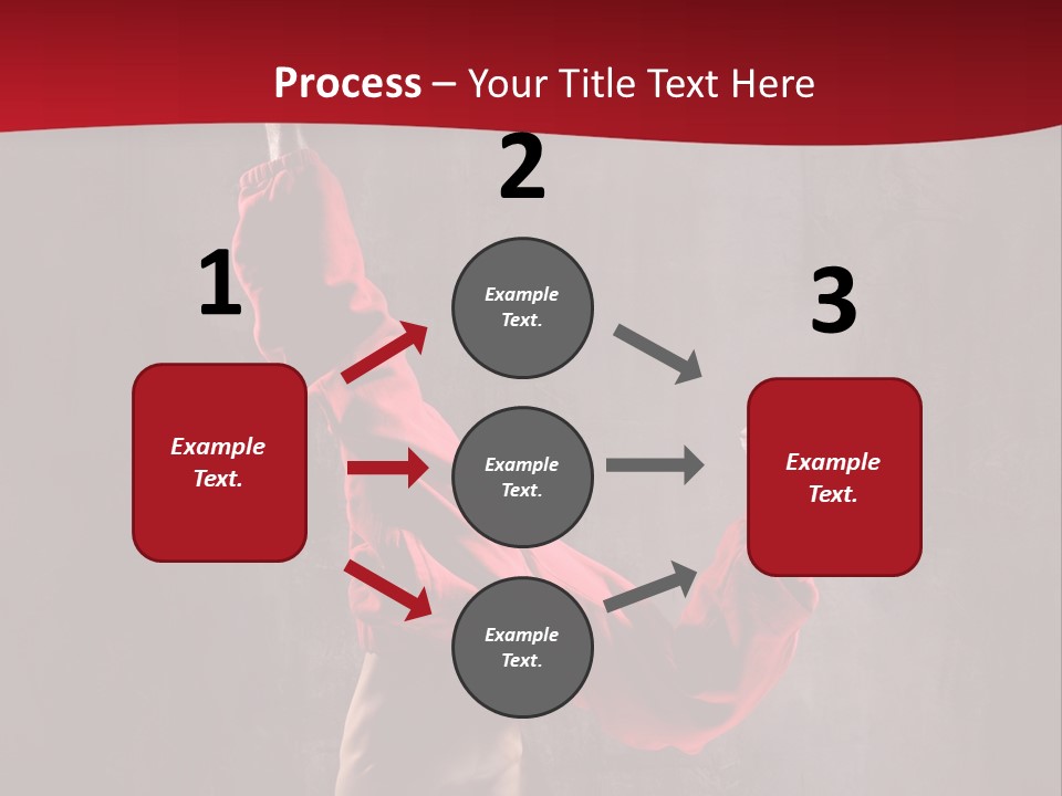 Sporty Muscular Grace PowerPoint Template