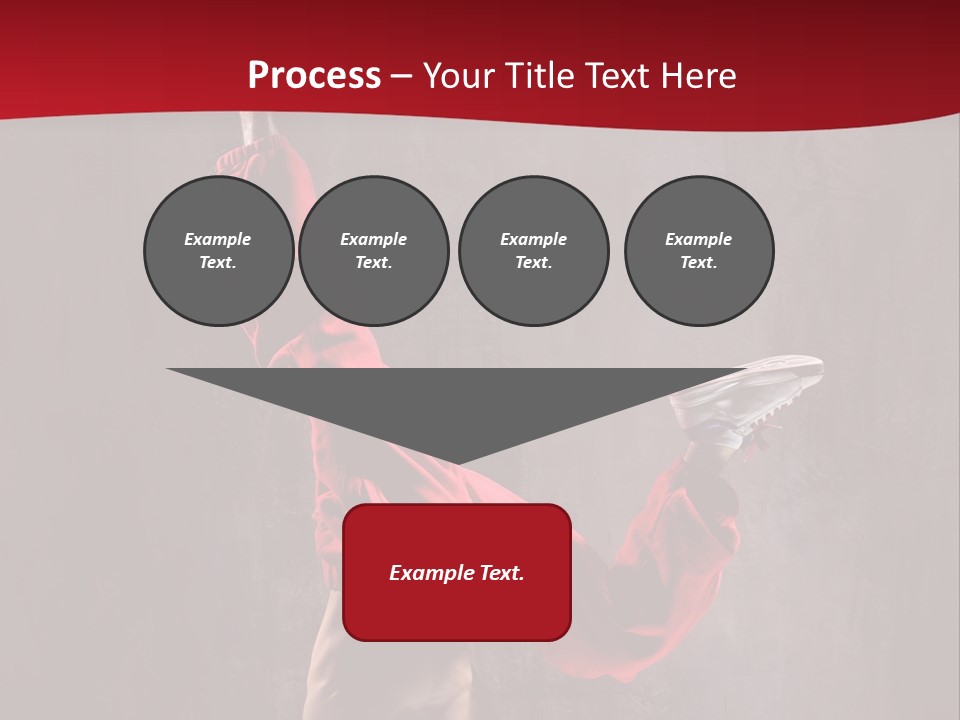 Sporty Muscular Grace PowerPoint Template