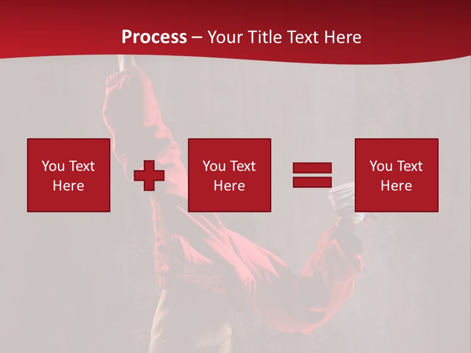 Sporty Muscular Grace PowerPoint Template