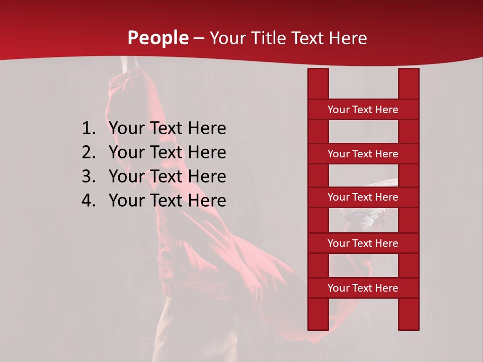 Sporty Muscular Grace PowerPoint Template