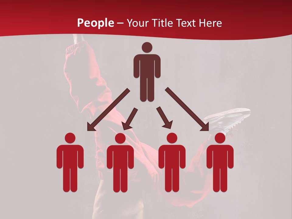 Sporty Muscular Grace PowerPoint Template