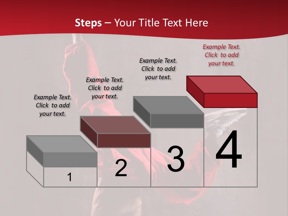 Sporty Muscular Grace PowerPoint Template