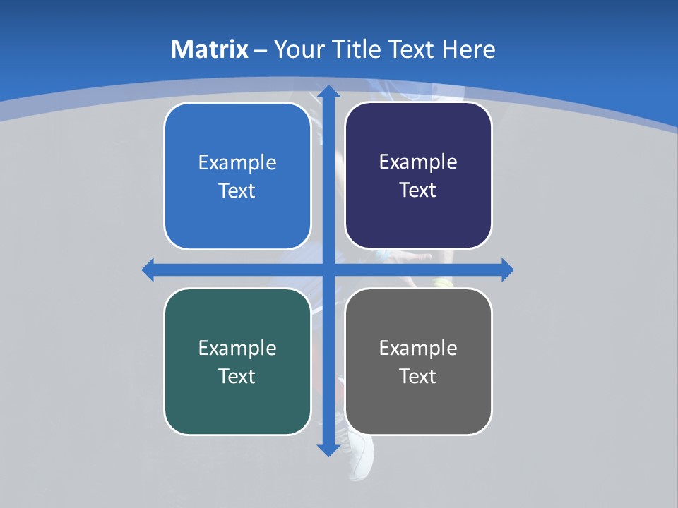 Young Hop Active PowerPoint Template