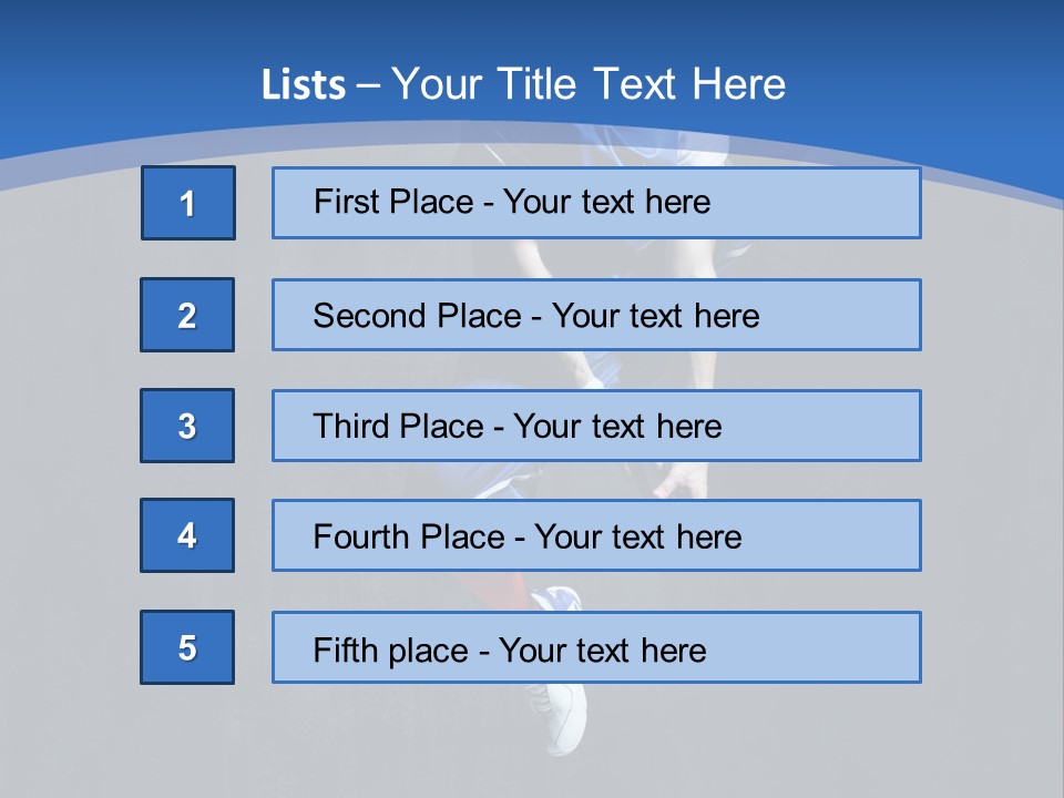 Young Hop Active PowerPoint Template
