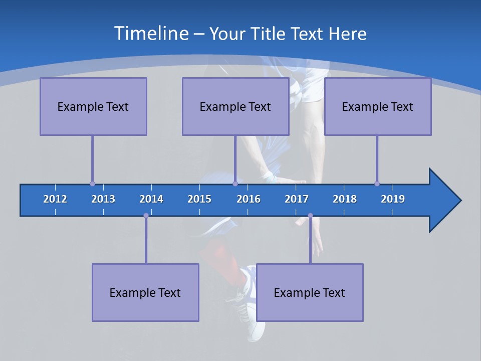 Young Hop Active PowerPoint Template