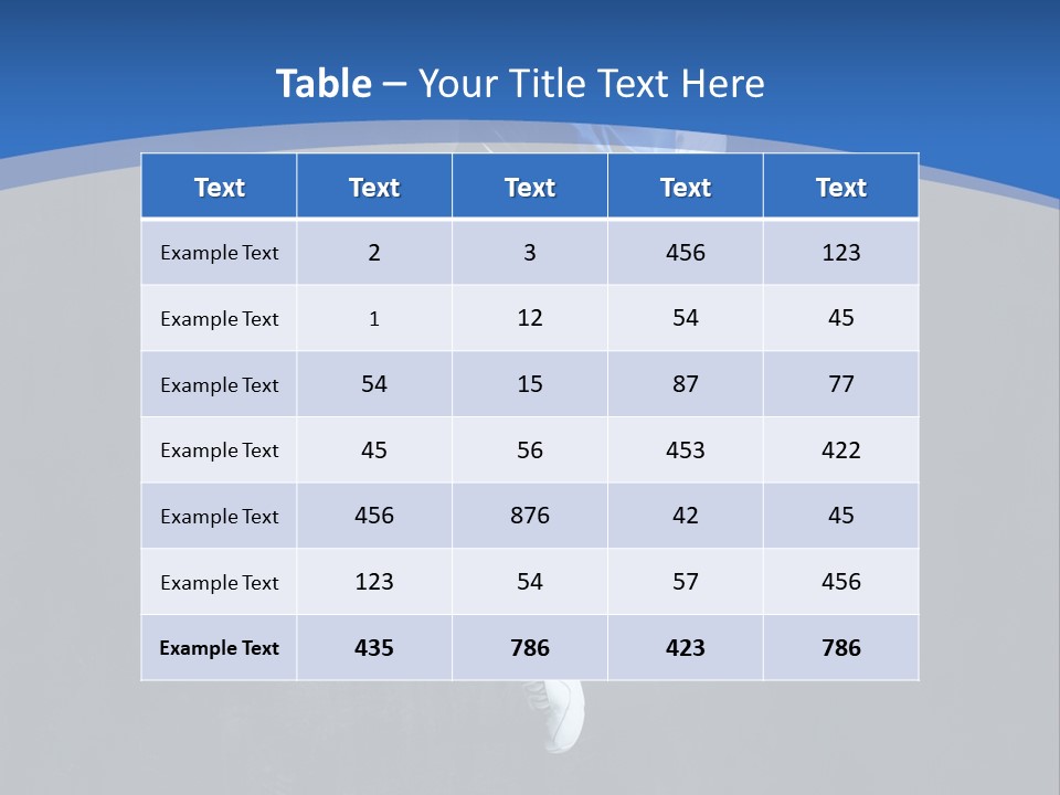 Young Hop Active PowerPoint Template