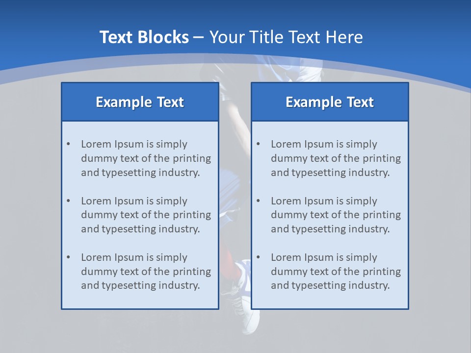 Young Hop Active PowerPoint Template