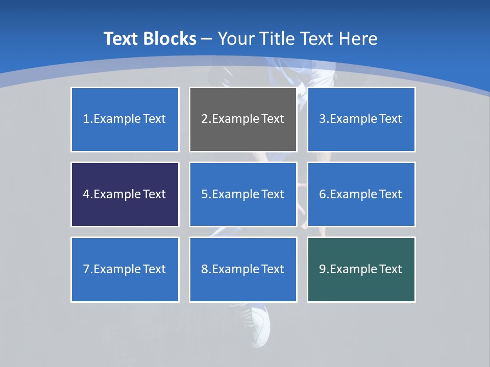 Young Hop Active PowerPoint Template