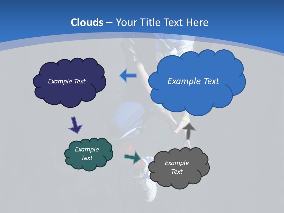 Young Hop Active PowerPoint Template