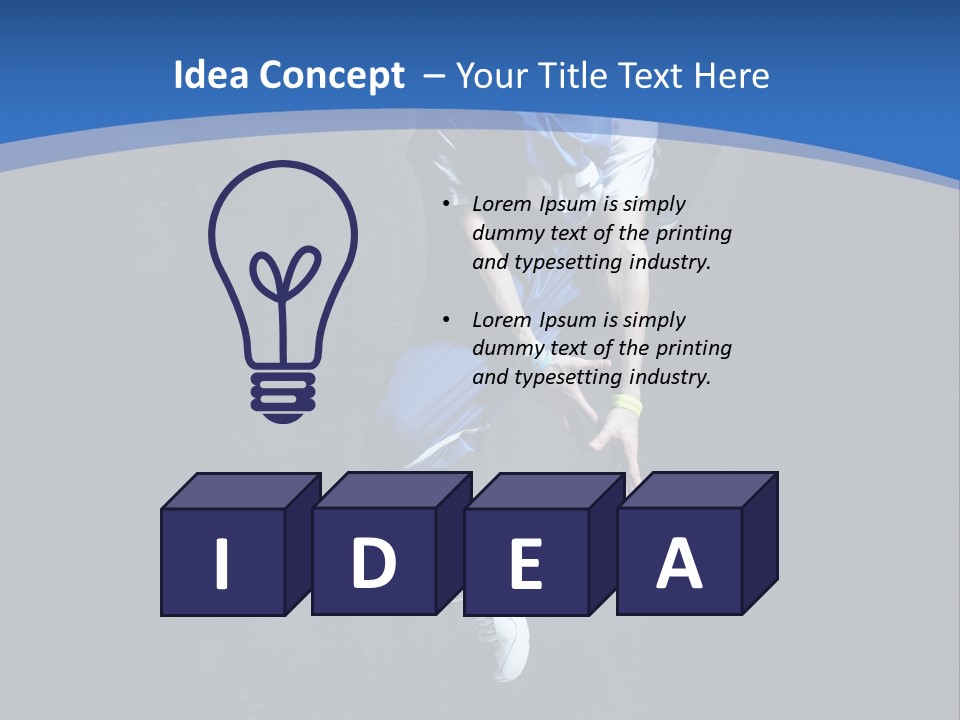 Young Hop Active PowerPoint Template