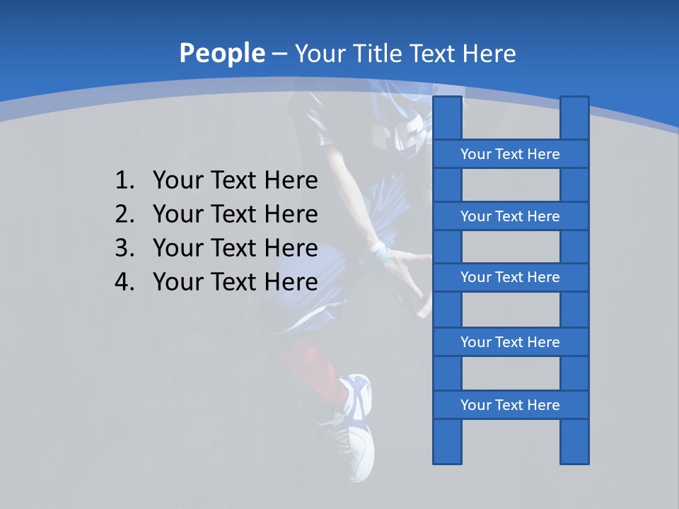 Young Hop Active PowerPoint Template