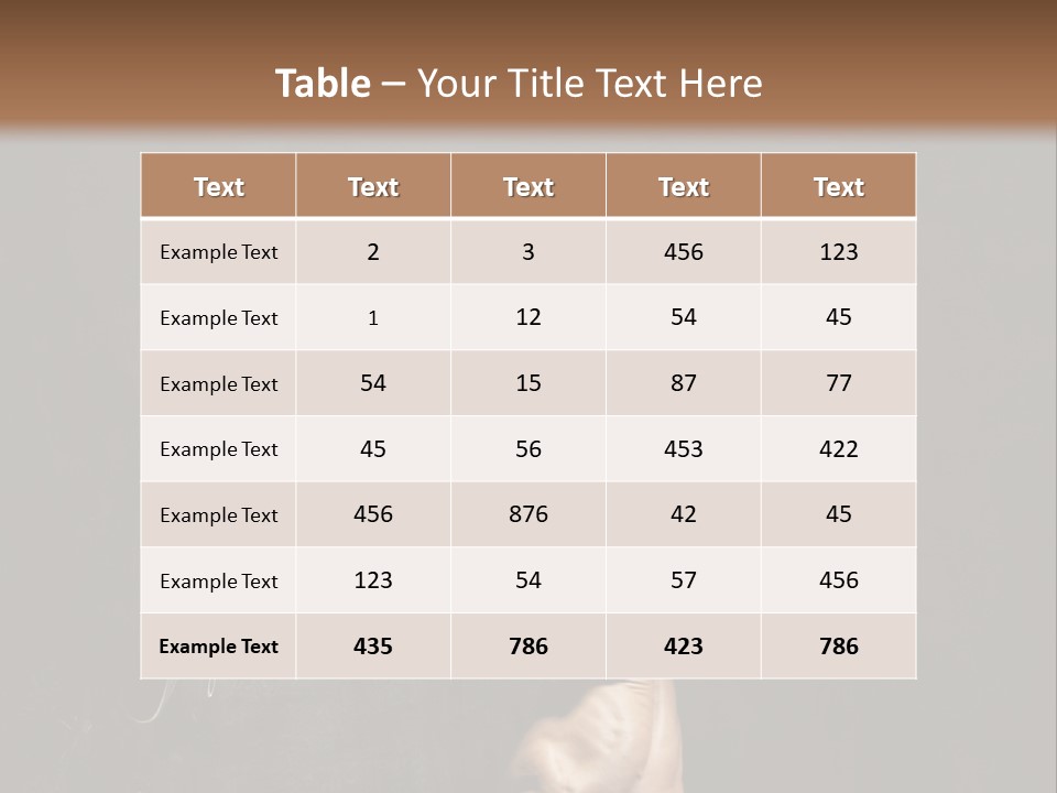 Teenager Pose Acrobat PowerPoint Template