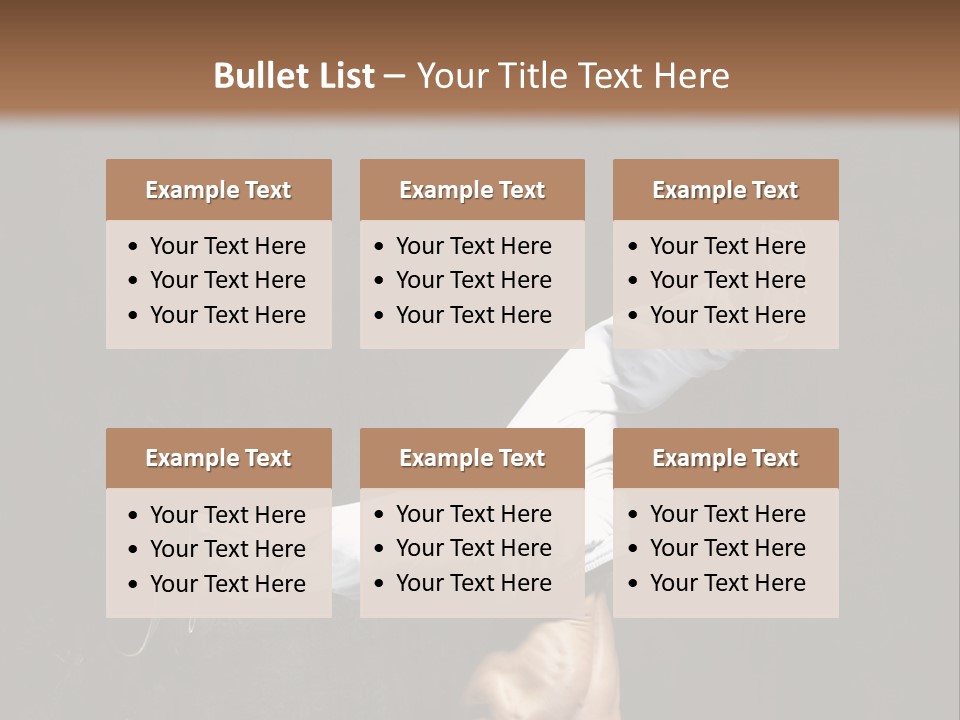 Teenager Pose Acrobat PowerPoint Template