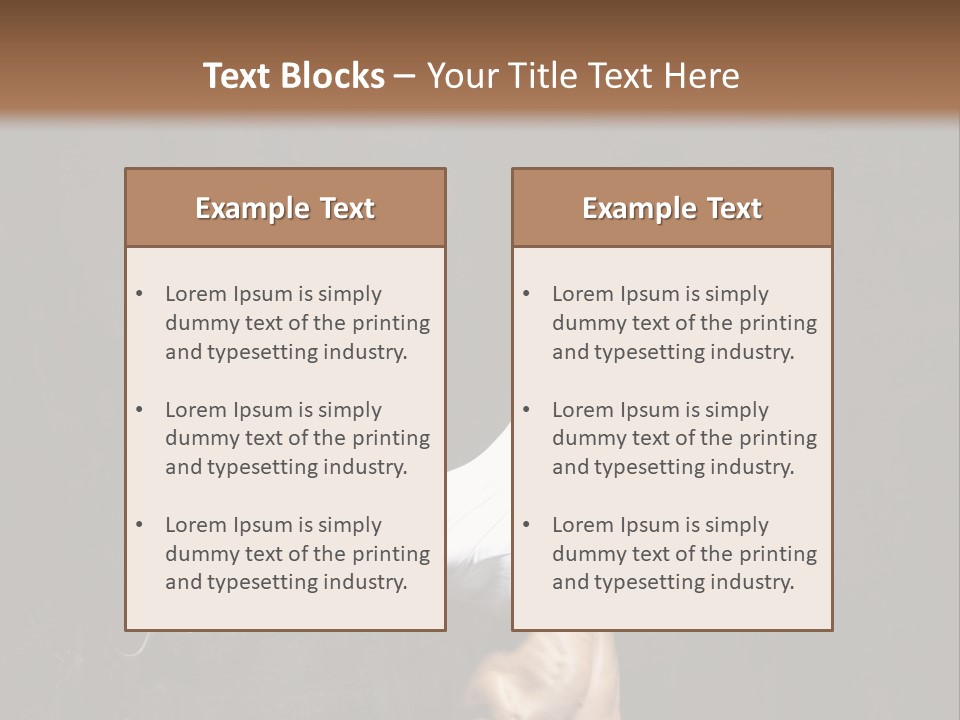 Teenager Pose Acrobat PowerPoint Template