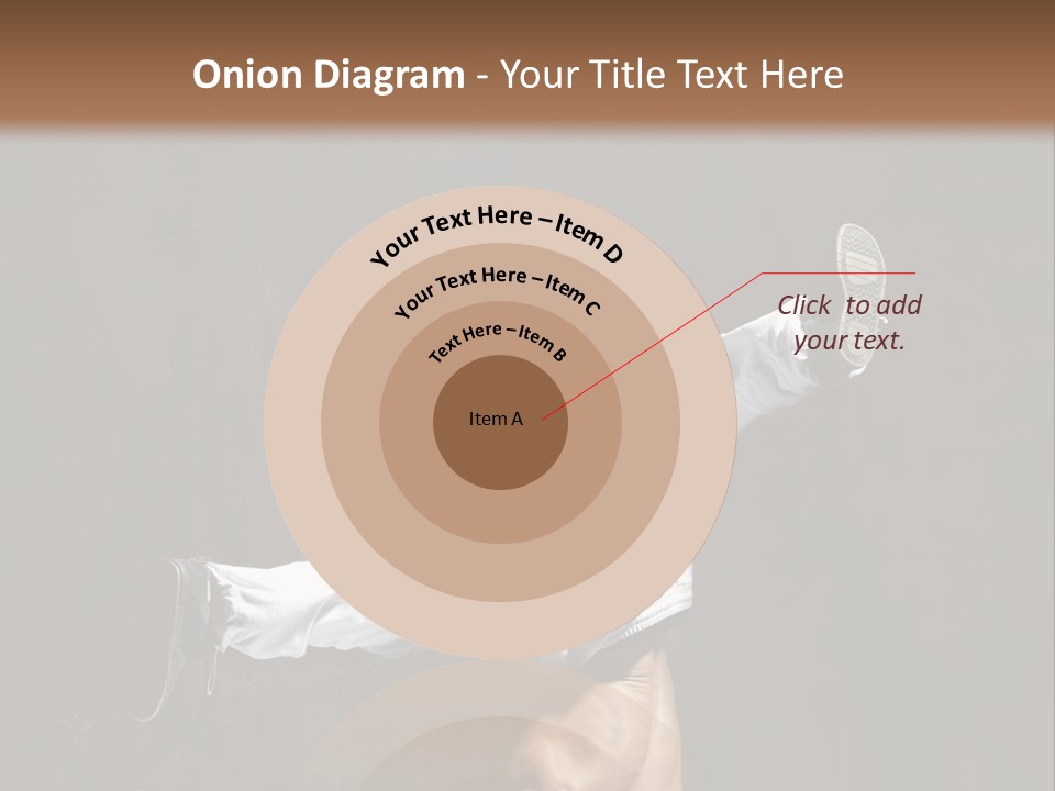 Teenager Pose Acrobat PowerPoint Template