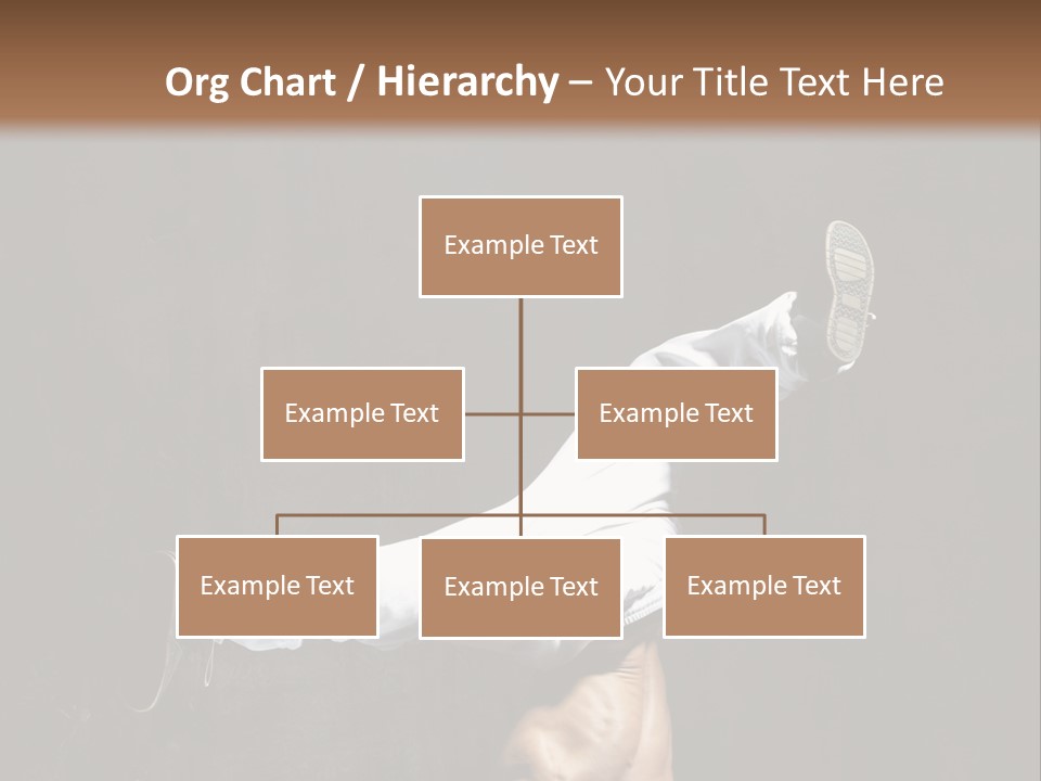 Teenager Pose Acrobat PowerPoint Template