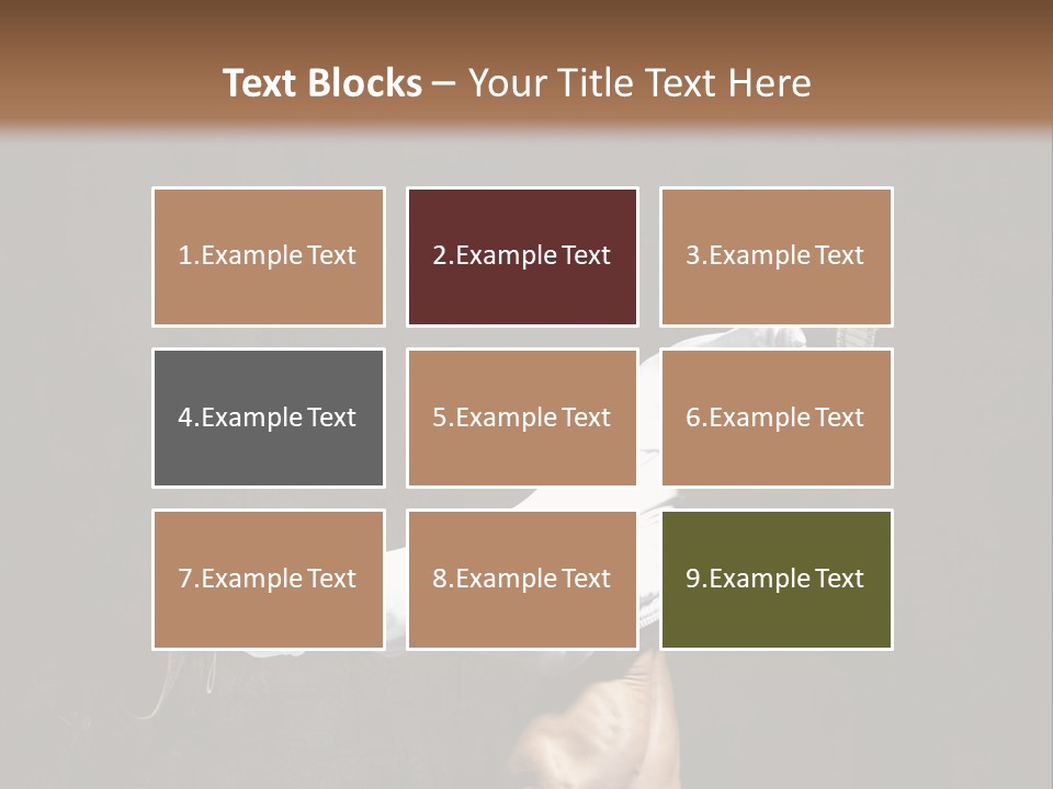 Teenager Pose Acrobat PowerPoint Template