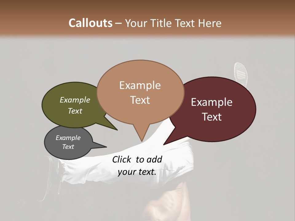 Teenager Pose Acrobat PowerPoint Template