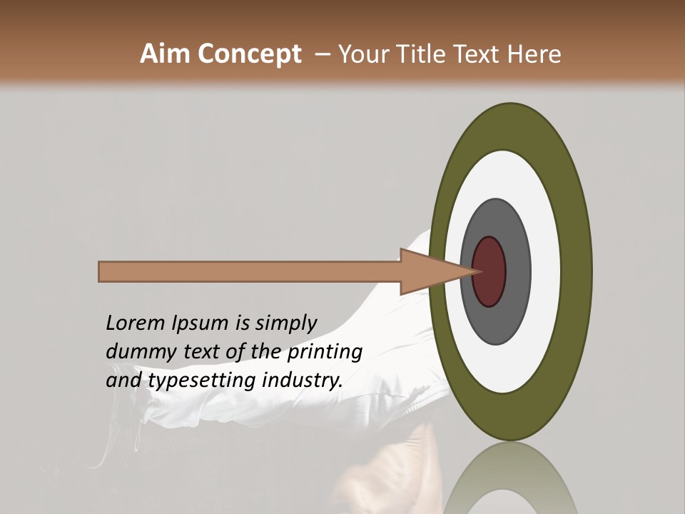 Teenager Pose Acrobat PowerPoint Template