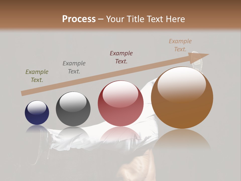 Teenager Pose Acrobat PowerPoint Template