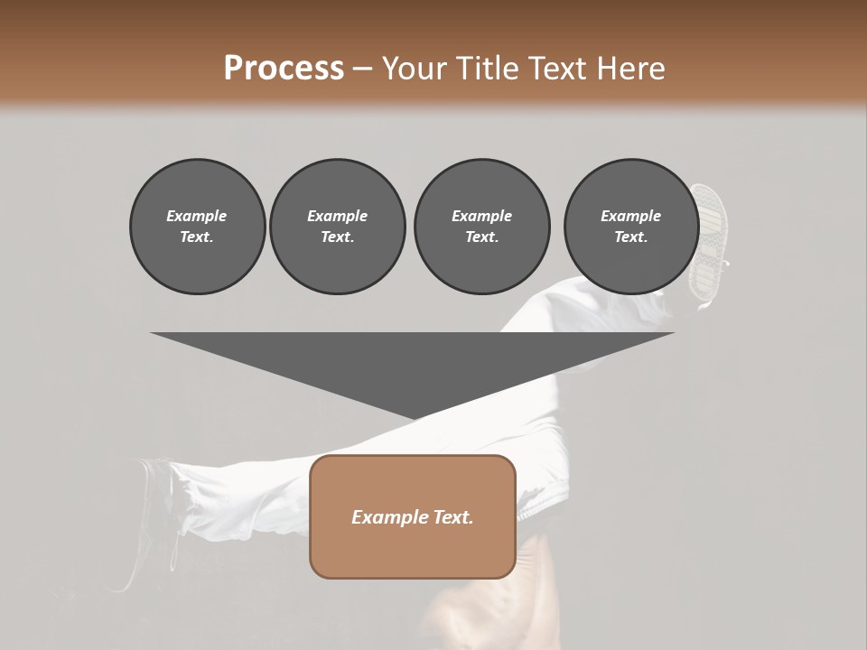 Teenager Pose Acrobat PowerPoint Template