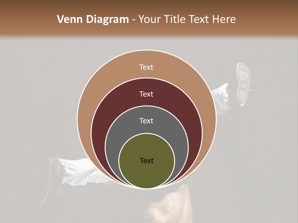 Teenager Pose Acrobat PowerPoint Template