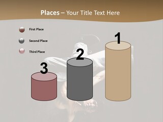 Headstand Sporty Music PowerPoint Template