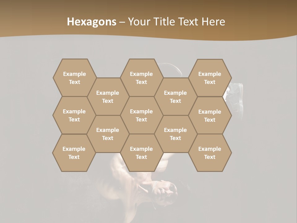 Headstand Sporty Music PowerPoint Template