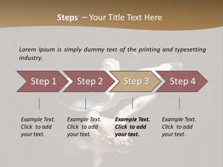 Headstand Sporty Music PowerPoint Template
