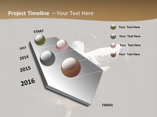 Headstand Sporty Music PowerPoint Template
