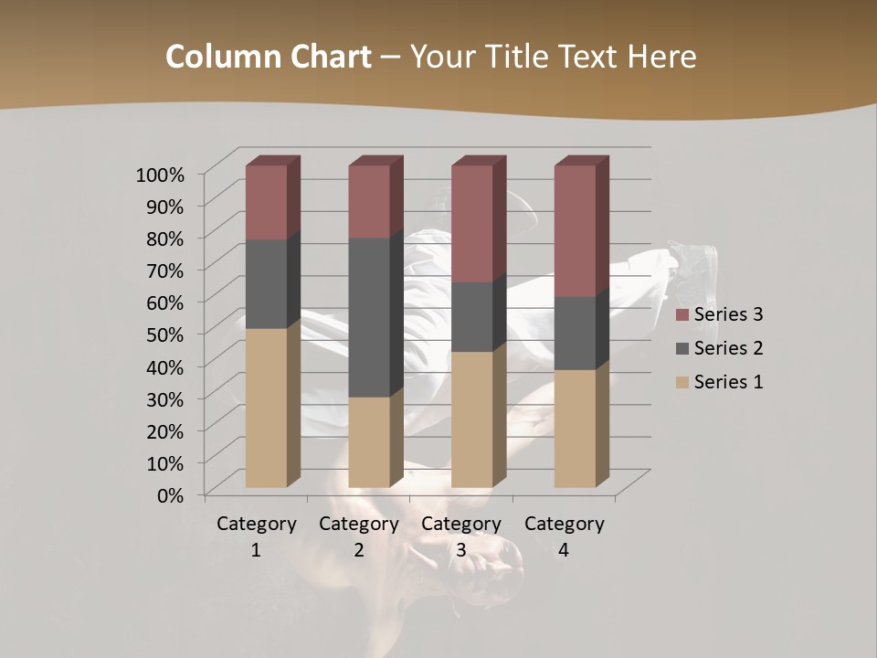 Headstand Sporty Music PowerPoint Template